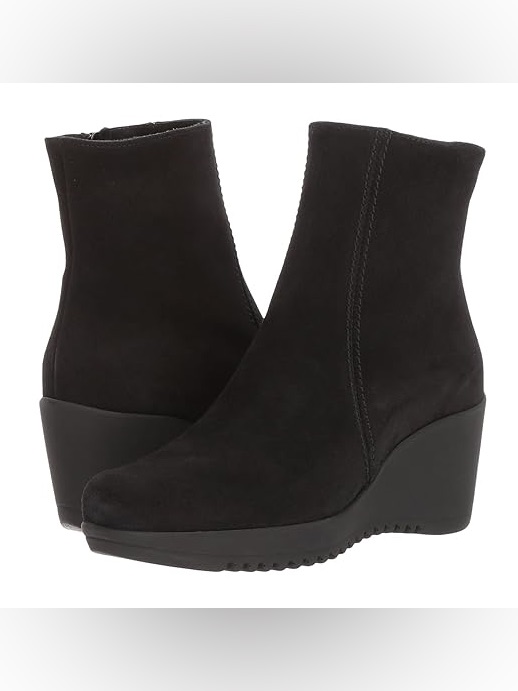 La Canadienne Nwot Gavyn Suede Waterproof Wedge Boots Sz 11
